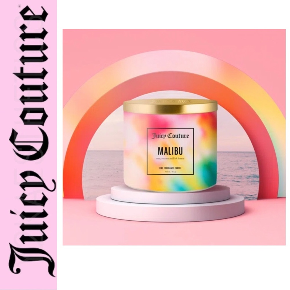 NEW Juicy Couture Malibu Fine Fragrance Candle